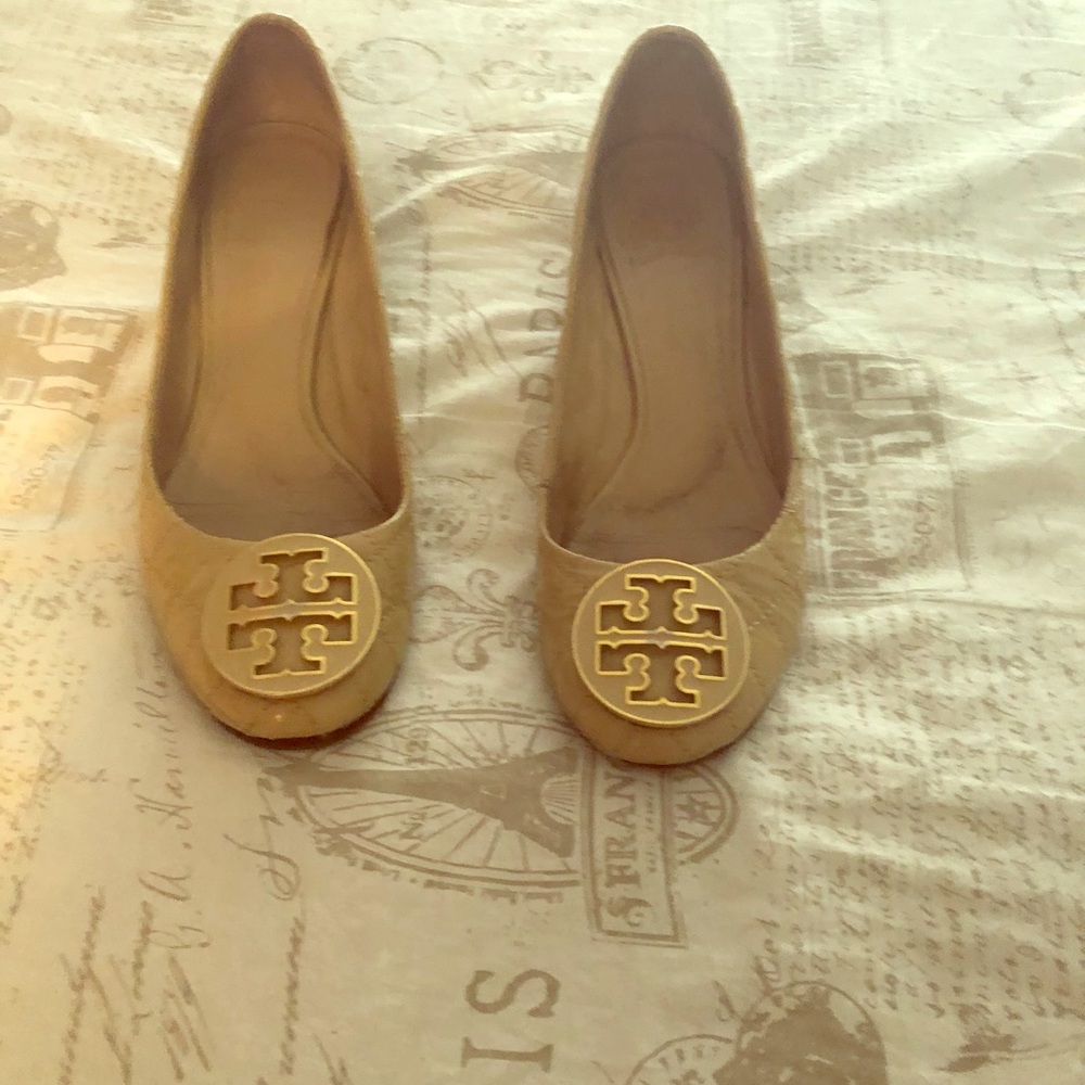 Tory Burch Cream Block heels